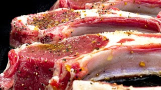 2 ingredients Lamb Chops recipe [upl. by Spark]