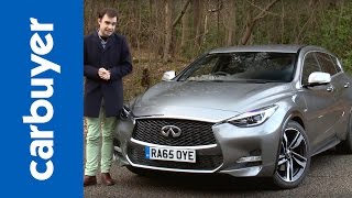 Infiniti Q30 indepth review  Carbuyer [upl. by Eelana42]