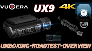 Aussiecams  VUGERA UX9 dashcam Review Unboxing Roadtest Overview [upl. by Aennil864]