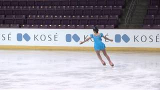 2015 ISU Jr Grand Prix Colorado Springs Ladies Short Program Yuna SHIRAIWA JPN [upl. by Aimaj]