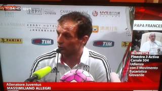 Allegri scoreggia durante intervista [upl. by Lidia]