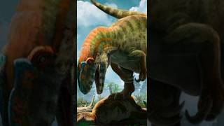 Alossauro vs Gigantoraptor dinosaur shorts animals explore curiosidades [upl. by Nhguav]