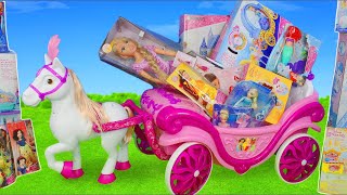 Princess Carriage with Dolls [upl. by Amarette]