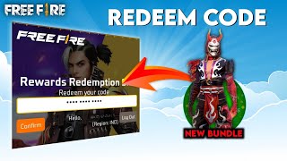 Free Fire New Bundle Redeem Code  Free Fire Redeem Code Today  Garena Free Fire [upl. by Chaves]