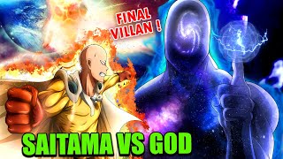 One Punch Man final Villan is GOD  And How SAITAMA will Defeat him Anime Explained in Hindi [upl. by Amsed]