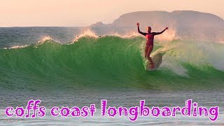 Coffs Coast Longboarding 10 Feb 18 Brett Tia Amanda [upl. by Oriaj]