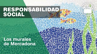 Los murales de Mercadona un proyecto social [upl. by Bromley]