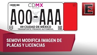 Nuevas placas y tarjetas de circulación en la CDMX [upl. by Ynaffad]