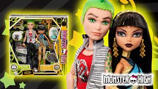 🐍UNBOXING🐍 Deuce Gorgon amp Cleo de Nile Booriginal Creeproduction Monster High Doll set [upl. by Sellma877]