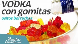 VODKA con panditas  vodka con OSITOS DE GOMA [upl. by Anuaek669]