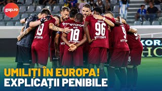 Explicații PENIBILE Dan Petrescu după umilința trăită în Europa „Dacă primeam penalty în tur” [upl. by Neyu]