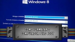 Como Formatar o Computador Pelo Boot [upl. by Del]