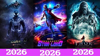 EVERY UPCOMING MARVEL CONFIRMED AND UNCONFIRMED MOVIES amp TV SHOWS IN 20242029 [upl. by Valsimot]