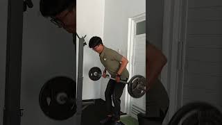 Barbell Rows backday gymmotivation gym bulking [upl. by Schertz818]