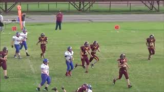 9418 Jr High Football Porum Panthers vs Arkoma Mustangs [upl. by Salene]