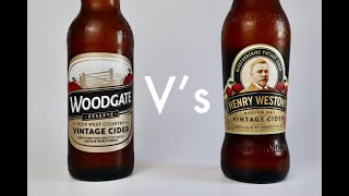 Woodgate vs Westons  Cider Review [upl. by Enelrad]