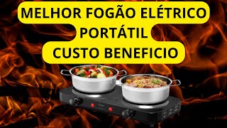 MELHOR FOGÃO ELÉTRICO PORTÁTIL  Fogão Elétrico Portátil Cooktop 2 Bocas Elgin  FOGÃO ELÉTRICO [upl. by Ross]