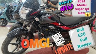 2024 Model New Super Splendor New Big update Full Review mileage features Onroad price [upl. by Palla]