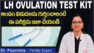 అండం విడుదలను గుర్తించాలంటే  5 Tips To Use LH Ovulation Test Kit For Pregnancy In Telugu  Ferty9 [upl. by Akital59]