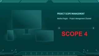 Scope 4 Create WBS شرح عملية هيكل تجزئة المشروع [upl. by Shue]