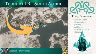 Temple of Brigantia Armor Guide  Assassin’s Creed Valhalla [upl. by Conners]