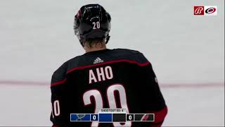 Sebastian Aho shootout goal vs St Louis [upl. by Ile]