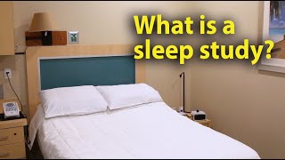 What is a sleep study [upl. by Bullivant]