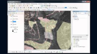 ArcMap  Editing 4  Polygons and tracing [upl. by Naoj125]