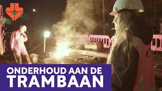 Onderhoud aan de trambaan in Utrecht  Op het spoor van morgen 02 [upl. by Enala423]