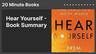 Hear Yourself  Book Summary [upl. by Sigvard]