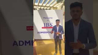 ICFAI Business School Hyderabad  IBS Selection Process Experience shared by – Mr Girish [upl. by Haimirej495]