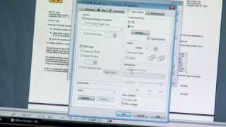 Epson Printer  How to Print TwoSided Duplex [upl. by Ynattirb634]