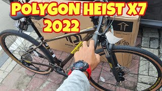 Sepeda Hybrid POLYGON HEIST X7 edisi 2022  Hybrid Bike Tertinggi dikelasnya [upl. by Maillij]