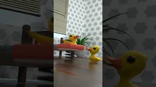 Trampoline Fail 🤣shorts memes babyduck [upl. by Claudia668]