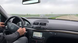 Mercedes Benz E320 CDI W211 POV Drive Acceleration [upl. by Yunick606]