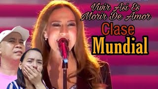 Reacción a Monica Naranjo 🇪🇸 Vivir Asi Es Morir De Amor Gala 60 Años TVE Spanish Diva TineampFranz [upl. by Gordon]