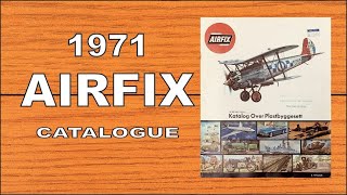 AIRFIX CATALOGUE 1971 169 4K [upl. by Faxun]