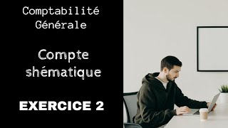 la partie double ex 2 compte shematique [upl. by Ajna]