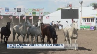 57th Annual Cherokee PRCA Rodeo [upl. by Younger]