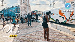 ✔️WALKING SERIOUS PLACES In May Pen Clarendon Jamaica Full Tour 2024 4K  JAMAICA WALK BY [upl. by Rasec]