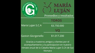 Marcos Achaval en el remate de cabaña María Luján [upl. by Ahsika]