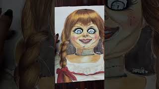 annabelle doll horror 😨😰youtubeshort youtubeshort [upl. by Aihtyc]