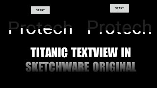 Titanic textview In Sketchware Original [upl. by Forrest]