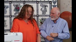 The Quilt Show On the Set with Michelle de Groot 2024 [upl. by Ayokal]