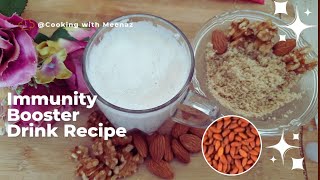 Immunity Booster Drink RecipeHigh protein food Healthy Recipe video [upl. by Sami]