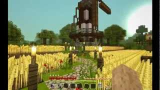 Lets Show Minecraft Windmühle 002 deutsch [upl. by Refinne]