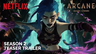 Arcane Season 2  Teaser Trailer  NETFLIX  League of Legends November 2024 [upl. by Allyn]