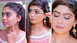 How To Do Makeup Step by Step For Beginners in Hindi  Rinkal Soni [upl. by Sherye]