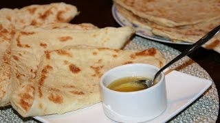 Recette Crêpes Marocaines Rghaif Msemen الرغايف مسمن  Recettes Maroc [upl. by Anilek693]