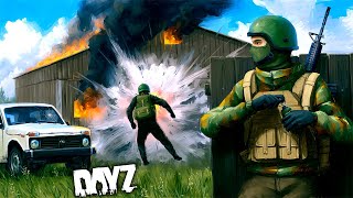 How I Survived The CRAZIEST Server In DayZ [upl. by Ahsemac]